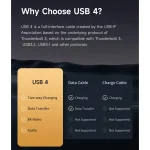 کابل USB-C مک دودو مدل 240W USB 4 طول 1.2 متر - تصویر 14
