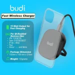 شارژر بی سیم 15W بودی دارای کابل همراه مدل WL3800B با گارانتی 18 ماهه (6 ماه تعویض) - تصویر 11
