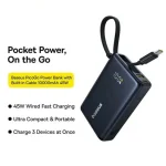 پاوربانک بیسوس 10000 میلی آمپر 45 وات مدل Baseus PicoGo Digital Display Power Bank با گارانتی 24 ماهه شرکتی - تصویر 6