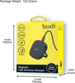 شارژر بی سیم 15W بودی دارای کابل همراه مدل WL3800B با گارانتی 18 ماهه (6 ماه تعویض) - تصویر 14