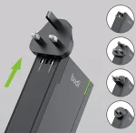 شارژر دیواری 160W GaN بودی PD و فست دارای سری یونیورسال با 6 پورت مدل AC350 با گارانتی 18 ماهه (6 ماه تعویض) - تصویر 3