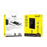 شارژر بی سیم 15W بودی PD و فست به همراه کابل تبدیل USB-C به USB/USB-C مدل M8J3300B با گارانتی 18 ماهه (6 ماه تعویض) - تصویر 3