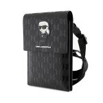 کیف موبایل چرمی کارل لاگرفلد | Karl Lagerfeld Universal Phone Pouch - تصویر 4