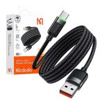 کابل فست شارژ USB به USB-C مک دودو مدل Mcdodo CA-5650 طول ۱.۲ متر جریان 6 آمپر دارای قابلیت جمع شونده مگنتی با گارانتی 12 ماهه شرکتی
